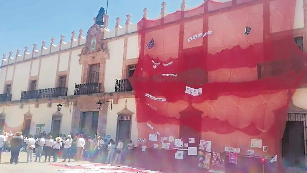 Red sangre de mi sangre en palacio de gobierno zacatecas